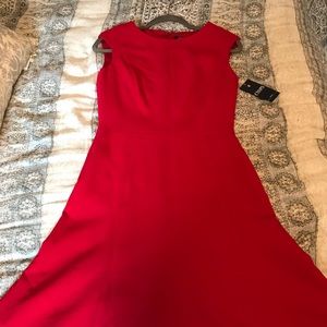 Chaps Red Dress